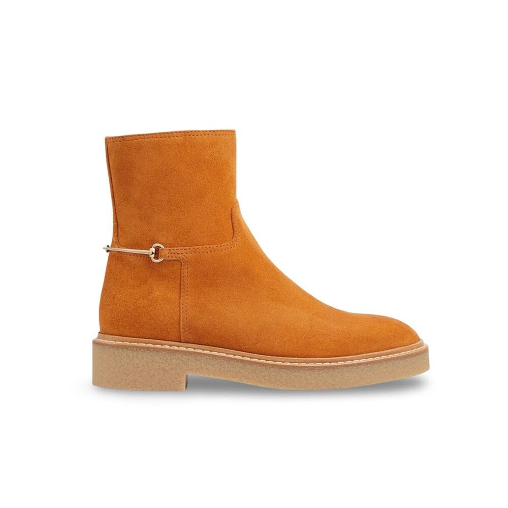 Gucci Suede Horsebit Ankle Boot - Women’s 6.5